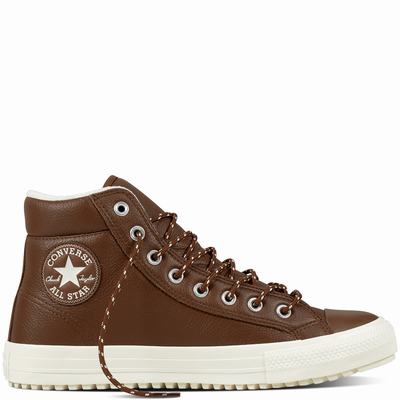Converse Chuck Taylor All Star Boot Pc High Tops Mens - Dark/Dark Shoes (494HTRQV)